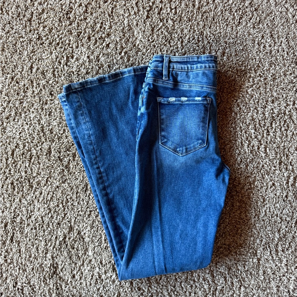 Classic Blue Straight Leg Women's Jeans